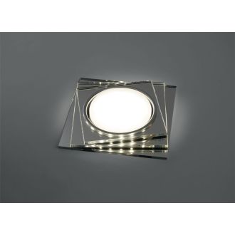 Светильник встраиваемый с белой LED подсветкой Feron CD5024 потолочный GX53 без лампы, прозрачный, 40523