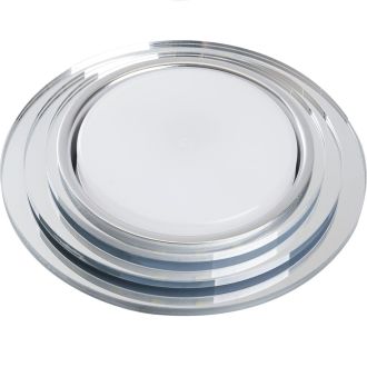 Светильник встраиваемый с белой LED подсветкой Feron CD5024 потолочный GX53 без лампы, матовый, 40524