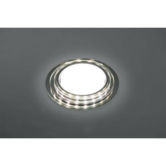 Светильник встраиваемый с белой LED подсветкой Feron CD5024 потолочный GX53 без лампы, матовый, 40524