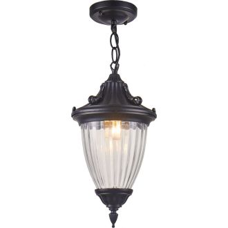 Светильник садово-парковый Feron PL585 на цепочке 60W 230V E27, черный, 41166