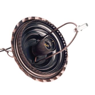Светильник садово-парковый Feron PL595 на цепочке 60W 230V E27, коричневый, 41172