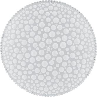 Светодиодный управляемый светильник накладной Feron AL3389 Dots тарелка 72W 3000К-6000K белый, 41234