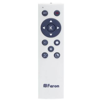 Светодиодный управляемый светильник накладной Feron AL3389 Dots тарелка 72W 3000К-6000K белый, 41234