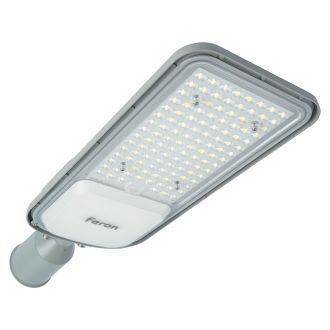 Светодиодный уличный консольный светильник Feron SP3050 80W 4000K 230V, серый, 41267