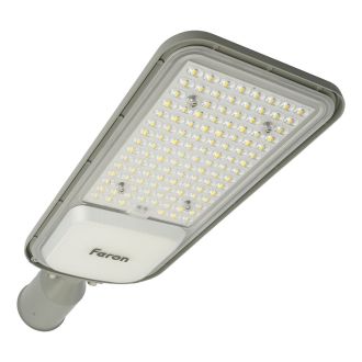 Светодиодный уличный консольный светильник Feron SP3050 100W 4000K 230V, серый, 41269