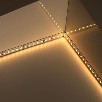 Светодиодная лента Feron LS520 стабилизированная, 120SMD(2835)/м 11Вт/м 24V 20000*10*1.22мм 3000К IP20, 41276