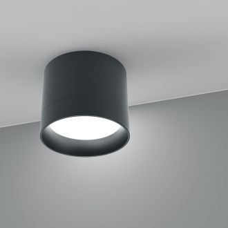 Светильник потолочный Feron HL353 12W, 230V, GX53, черный, 41283