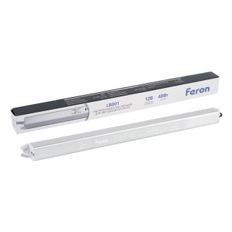 Трансформатор электронный для светодиодной ленты 48W 12V (драйвер), LB001 FERON, 41344