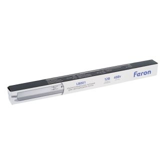 Трансформатор электронный для светодиодной ленты 48W 12V (драйвер), LB001 FERON, 41344