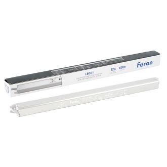 Трансформатор электронный для светодиодной ленты 60W 12V (драйвер), LB001 FERON, 41345
