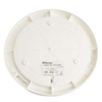 Светильник накладной IP44, 220V 100Вт Е27, НБО 05-100-001, Feron, 41403