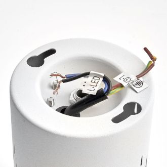 Светильник потолочный Feron HL352 12W, 230V, GX53 и подсветка 1W, 4000K, белый, 41457