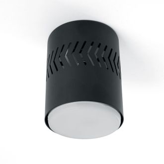 Светильник потолочный Feron HL352 12W, 230V, GX53 и подсветка 1W, 4000K, черный, 41458