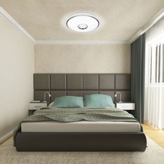 Светодиодный управляемый светильник накладной Feron AL5100 GLORY тарелка 70W 3000К-6000K белый, 41473