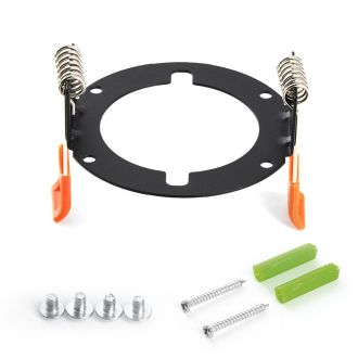 Светильник потолочный Feron HL355 12W, 230V, GX53, черный, 41508