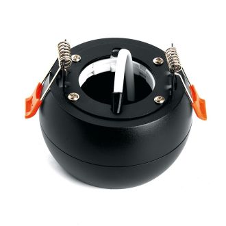 Светильник потолочный Feron HL355 12W, 230V, GX53, черный, 41508