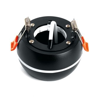 Светильник потолочный Feron HL356 12W, 230V, GX53, черный, 41510