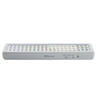 Светильник аварийный, 60 LED AC/DC, белый, EM112, Feron, 41534