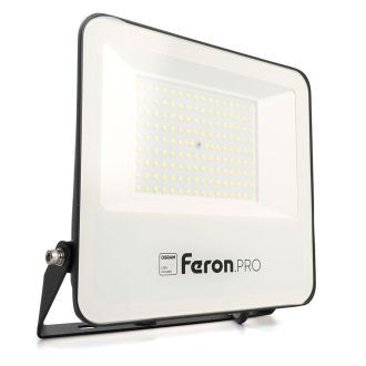 Светодиодный прожектор Feron.PRO LL-1000 IP65 100W 6400K черный, 41541