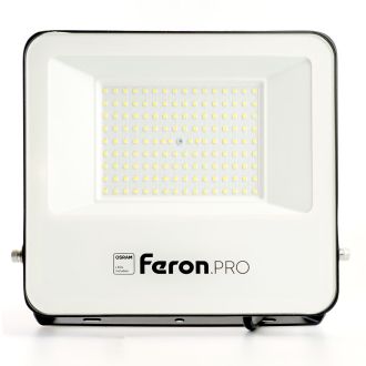 Светодиодный прожектор Feron.PRO LL-1000 IP65 100W 6400K черный, 41541