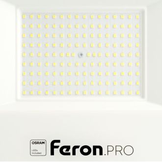 Светодиодный прожектор Feron.PRO LL-1000 IP65 100W 6400K черный, 41541