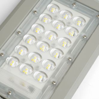 Светодиодный уличный консольный светильник Feron SP3040 30W 5000K 230V, серый, 41547