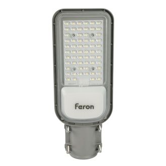 Светодиодный уличный консольный светильник Feron SP3040 80W 5000K 230V, серый, 41549