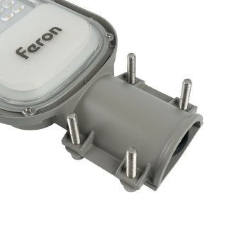 Светодиодный уличный консольный светильник Feron SP3040 80W 5000K 230V, серый, 41549