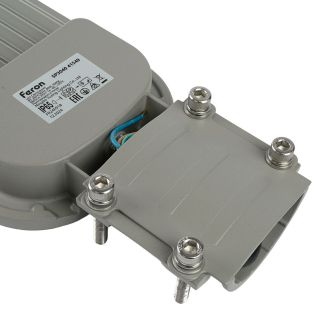 Светодиодный уличный консольный светильник Feron SP3040 80W 5000K 230V, серый, 41549