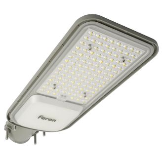 Светодиодный уличный консольный светильник Feron SP3040 100W 5000K 230V, серый, 41550