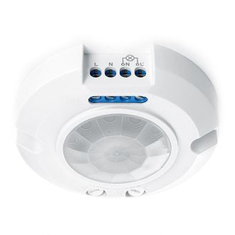 Датчик движения 400W 8m 120°(гориз.) 360°(верт.) белый SEN17, Feron, 41579