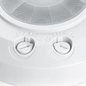 Датчик движения 400W 8m 120°(гориз.) 360°(верт.) белый SEN17, Feron, 41579