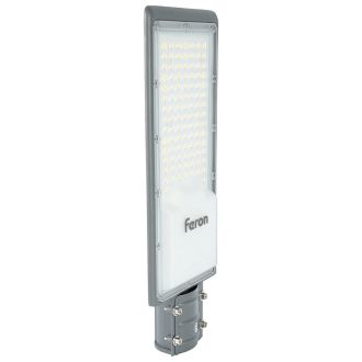 Светодиодный уличный консольный светильник Feron SP3034 80W 6400K 230V, серый, 41580