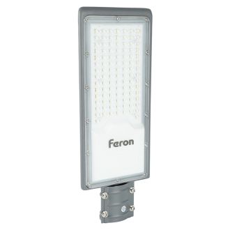Светодиодный уличный консольный светильник Feron SP3034 80W 6400K 230V, серый, 41580