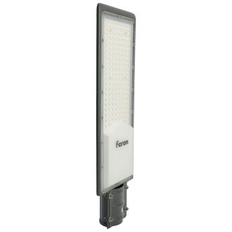 Светодиодный уличный консольный светильник Feron SP3035 120W 6400K 230V, серый, 41581