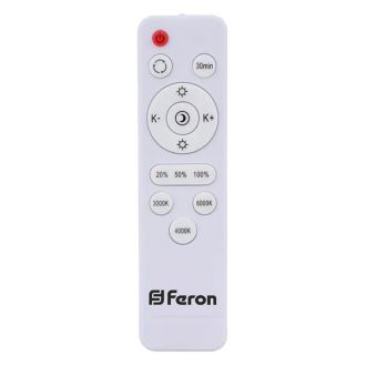 Светодиодный управляемый светильник накладной Feron AL5930 тарелка 72W 3000К-6500K, 41671