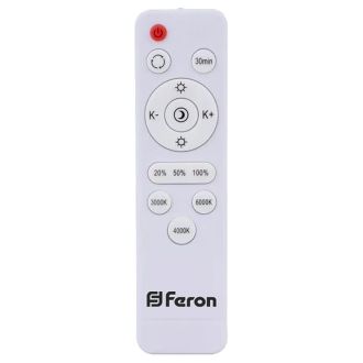 Светодиодный управляемый светильник накладной Feron AL5950 тарелка 86W 3000К-6500K, 41672