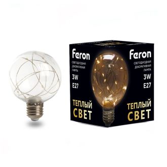 Лампа светодиодная Feron LB-381 E27 3W 230V 2700K, 41675