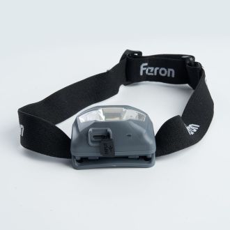Фонарь налобный Feron TH2301 с аккумулятором 3W 1COB USB IP44, пластик, 41680