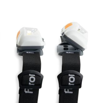Фонарь налобный Feron TH2302 на батарейках 3*AAA, 1LED+2RED IP44, пластик, 41681