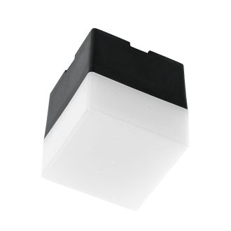 Светильник светодиодный Feron AL4021 IP20 3W 6500К, пластик, черный 50*50*55мм, 41689