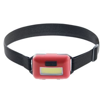 Фонарь налобный ЭКОНОМ FERON TH2308 на батарейках 3*AAA 2W COB IP44 пластик, 41712