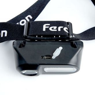 Фонарь налобный Feron TH2309 с аккумулятором USB Type-C 1*18650, 3W+2W XPE+COB IP44, пластик, 41713