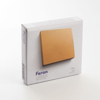 Выключатель беспроводной FERON TM81, 7мВт, IP20, одноклавишный, золото, 41725