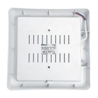 Светильник светодиодный Feron AL3021 в пластиковом корпусе 25W 4000K IP20 белый, 41780
