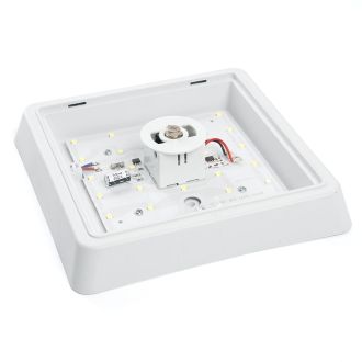 Светильник светодиодный с ИК-датчиком Feron AL3023 в пластиковом корпусе 20W 4000K IP20 белый, 41802