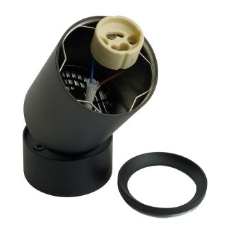 Светильник потолочный Feron ML180 MR16 35W 230V, черный, 41877
