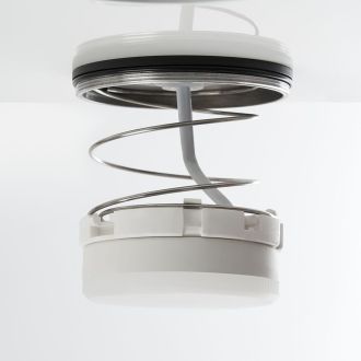 Светильник потолочный Feron HL362 LUNA 12W, 230V, GX53, белый, 41996