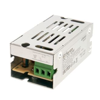 Трансформатор электронный для светодиодной ленты 12W 12V (драйвер), LB002 FERON, 48005