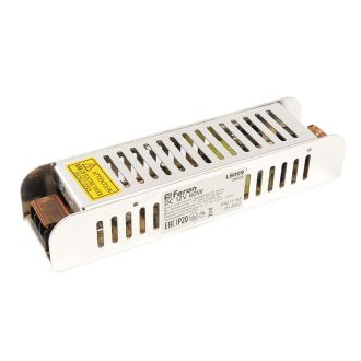 Трансформатор электронный для светодиодной ленты 60W 12V (драйвер), LB009 FERON, 48008
